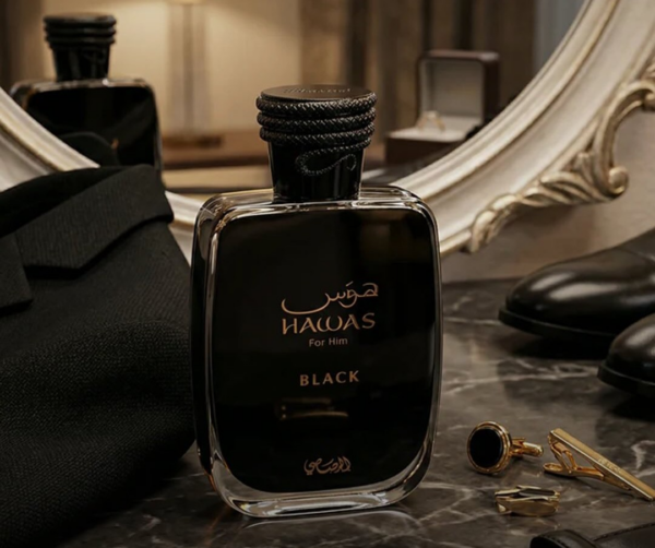 Hawas Black de Rasasi es una fragancia de