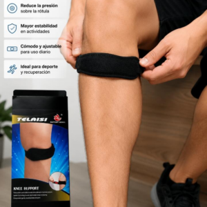 Soporte de Rodilla Ajustable – Comodidad y Estabilidad