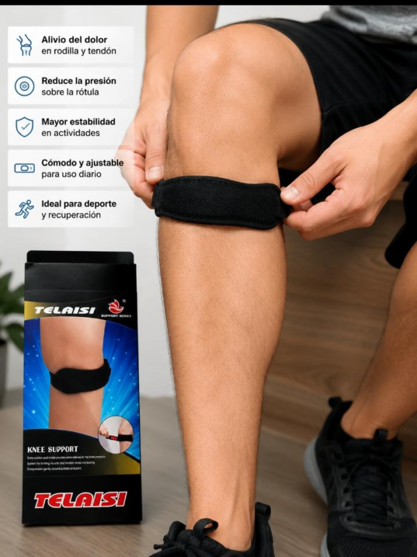 Soporte de Rodilla Ajustable – Comodidad y Estabilidad