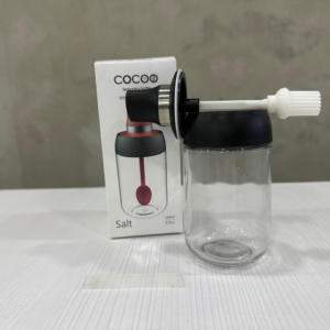 Frasco de vidrio con pincel