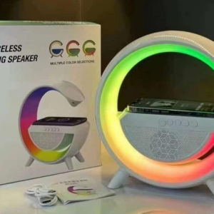 Parlante Led RGB y Cargador Wireless