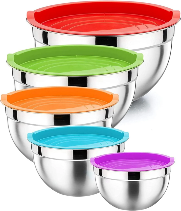 kit Bowls de Acero Inoxidable