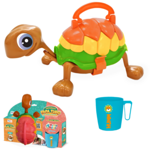 Plato tortuga para bebes con cuchara